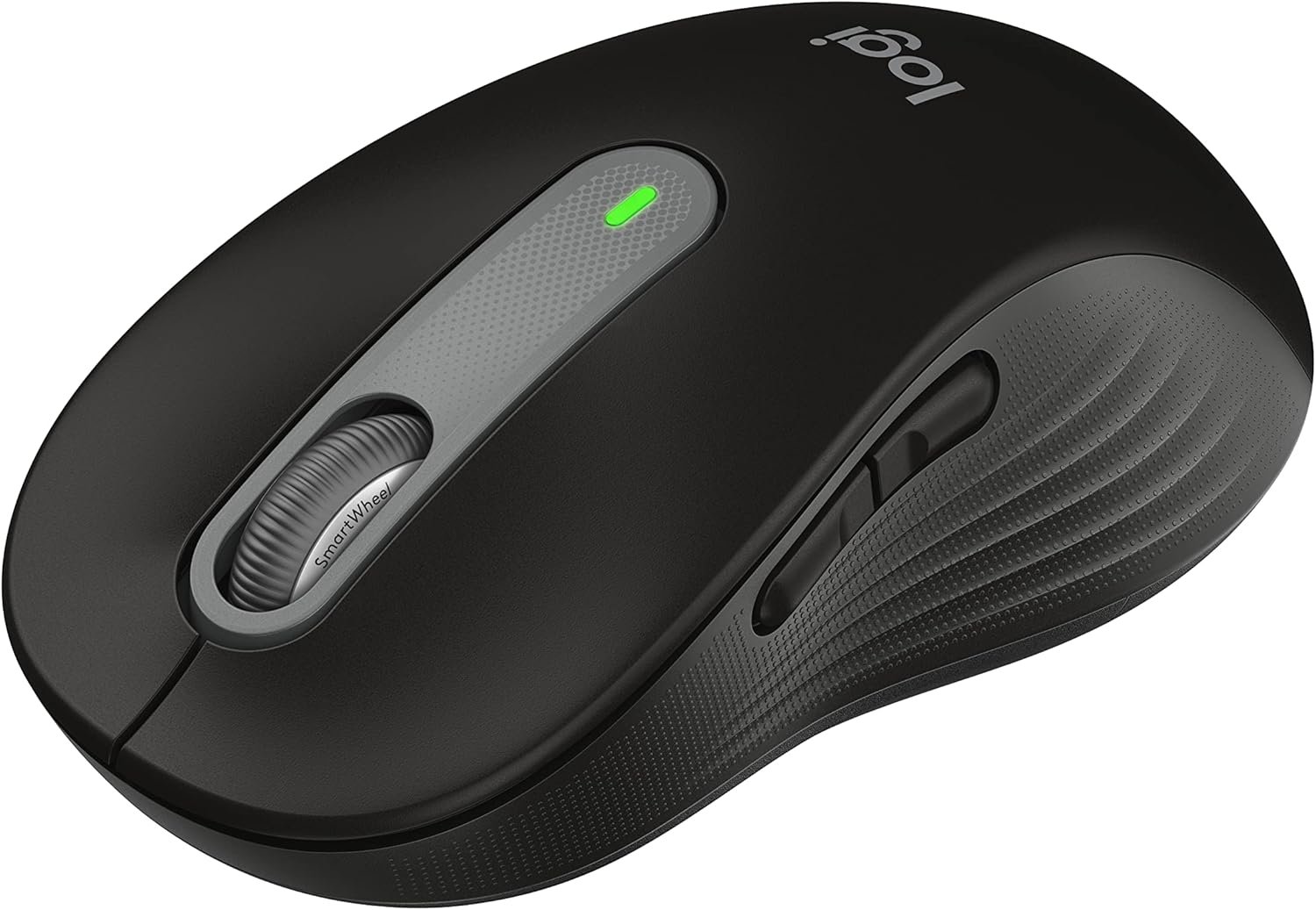 Logitech Signature M650 L Full Size Wireless Mouse – for Large Sized Hands, 2-Year Battery, Silent Clicks, Customizable Side Buttons, Bluetooth, for PC/Mac/Multi-Device/Chromebook – Black
