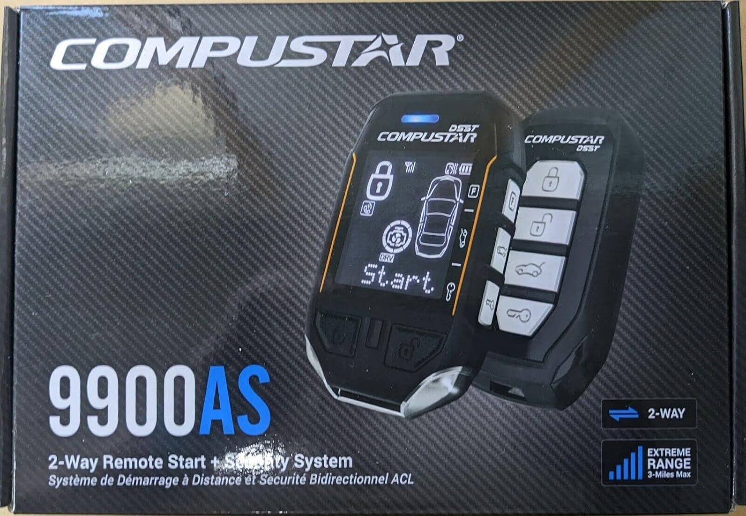Compustar 3-Mile Remote Start & Alarm