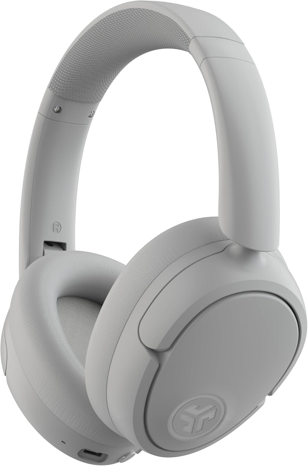 JLab JBuds Lux ANC, Over Ear Headphones, Active Noise Cancelling, Bluetooth, Cloud White