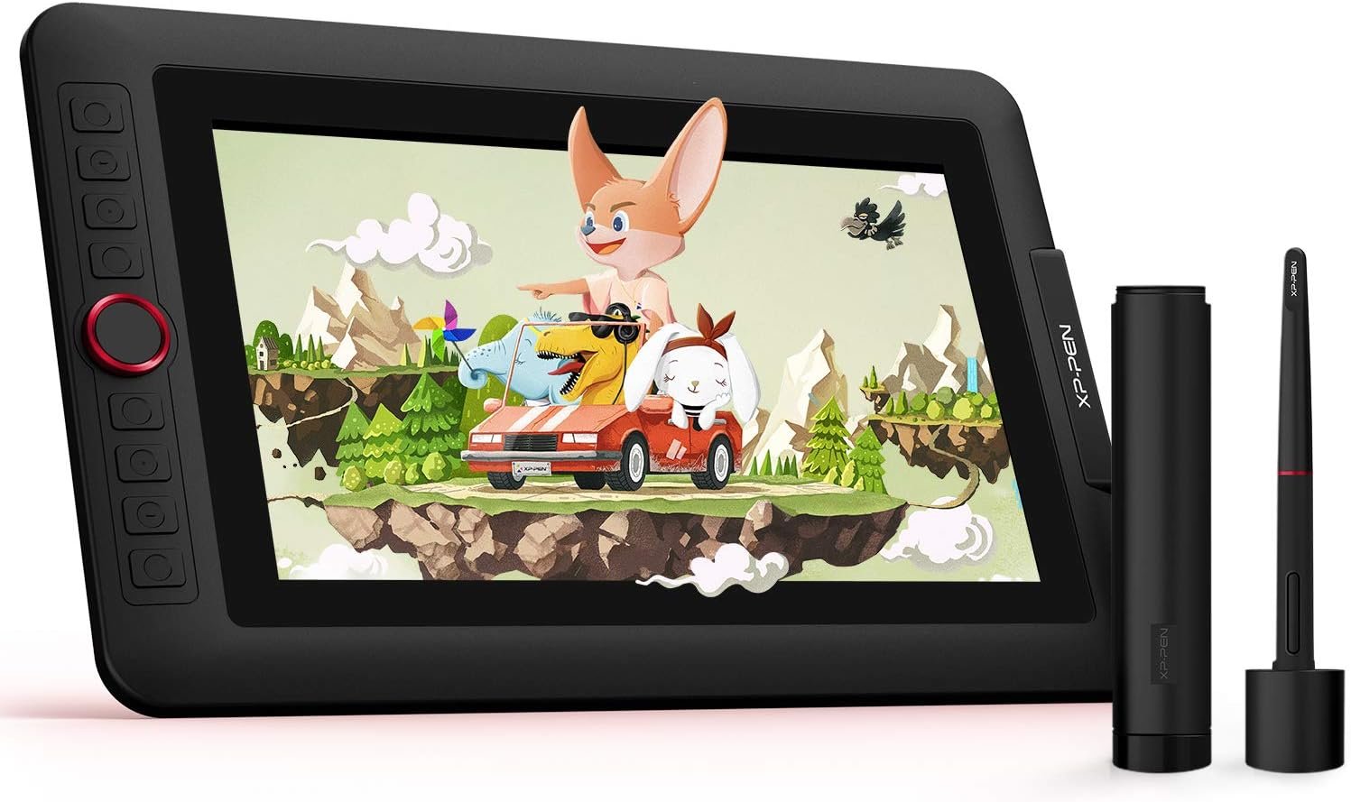 XPPen Artist12 Pro 11.6″ Drawing Tablet with Screen Pen Display Full-Laminated Graphics Tablet with Tilt Function Battery-Free Stylus and 8 Shortcut Keys(8192 Levels Pen Pressure and 72% NTSC)
