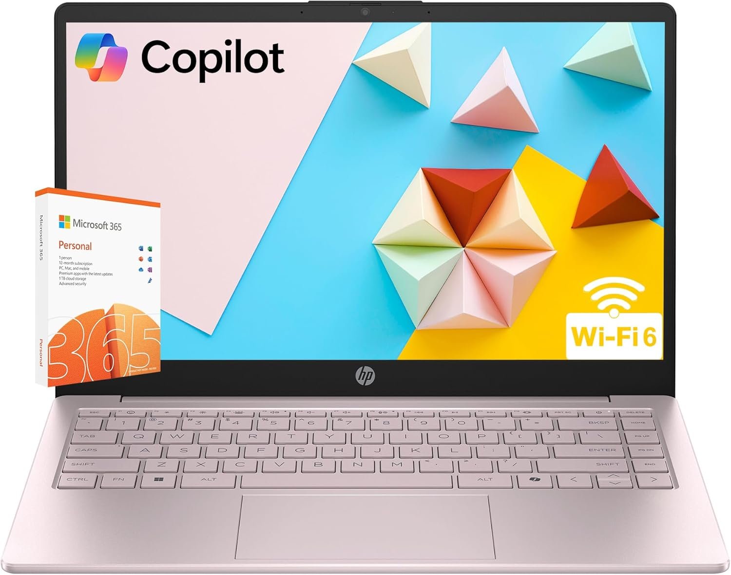 HP 2026 Ultrabook Laptop for Students & Home, Microsoft Office 365 with Copliot AI, 16GB RAM, 512GB SSD + 128GB eMMC Storage, Quad-Cores Intel Processor, Windows 11, Lightweight, Long Battery Life