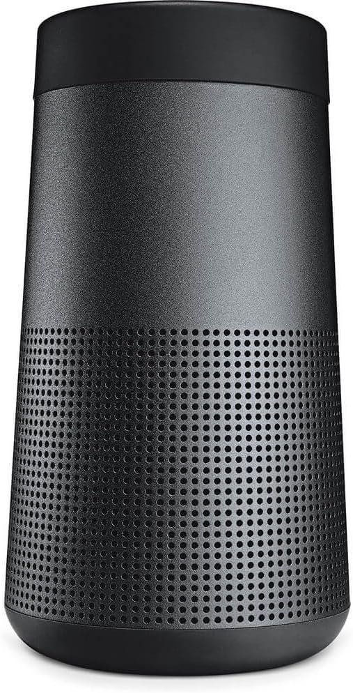 Bose The SoundLink Revolve, The Portable Bluetooth Speaker with 360 Wireless Surround Sound, Triple Black