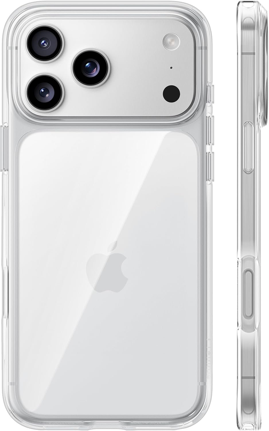 TORRAS for iPhone 17 Pro Case Crystal Clear, Upgraded Anti-Yellowing, Military-Grade Protection, Ultra Transparent Slim Case for iPhone 17 Pro Phone Case, Soft Bumper, Anti-Scratch, Clear, 6.3”
