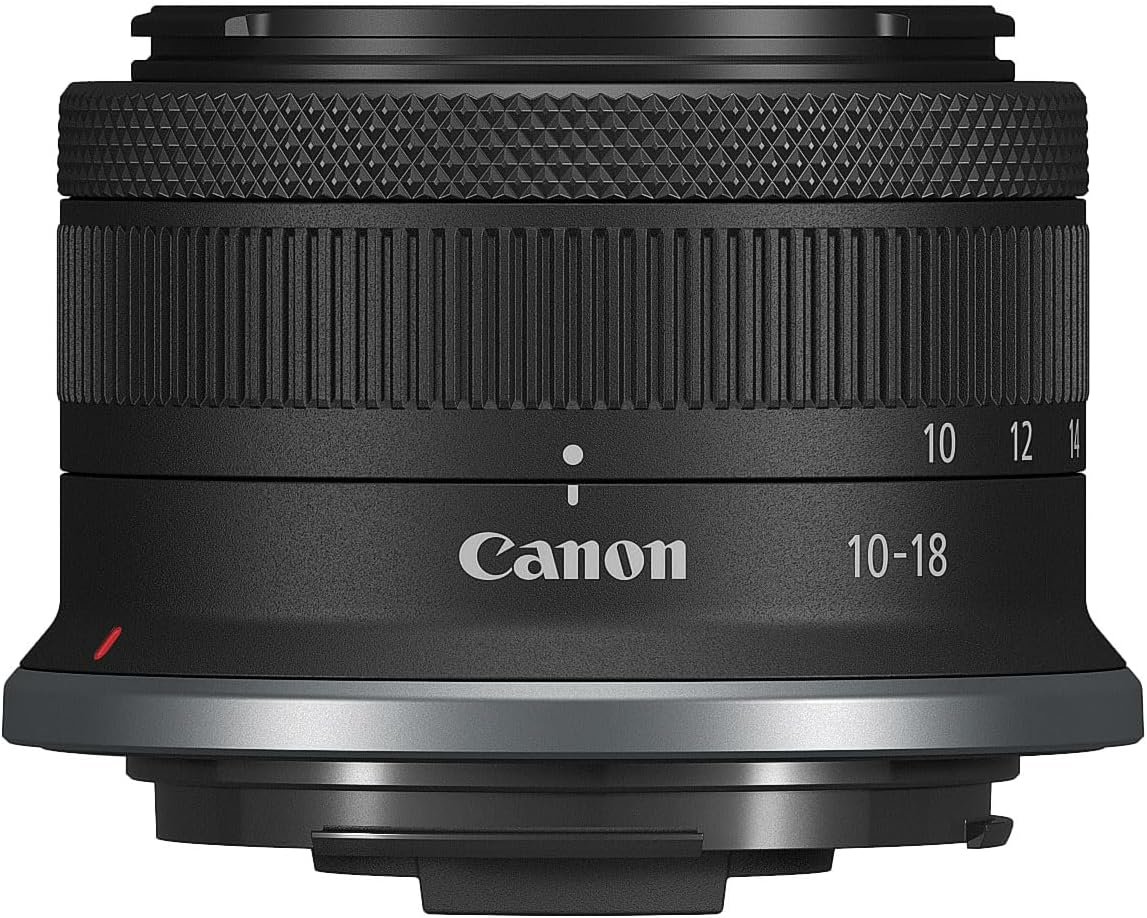 Canon RF-S10-18mm F4.5-6.3 is STM Ultra-Wide-Angle Zoom Lens, Mirrorless, 4.0 Stops of Shake Reduction, Great for Vlogging & Selfies, Compact & Lightweight, for Video, Travel, Landscapes & Interiors