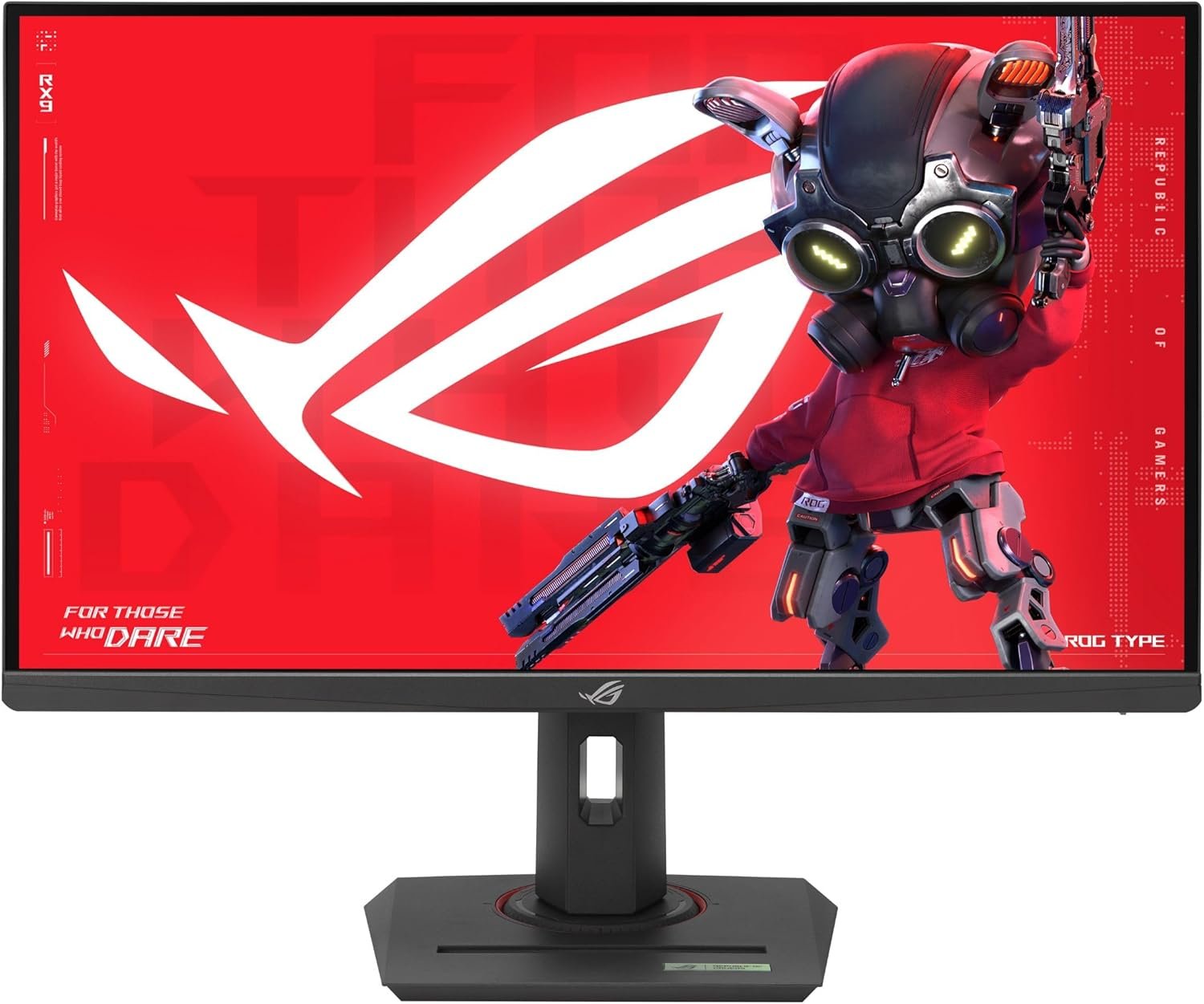 ASUS ROG Strix 27” 4K HDR USB-C Gaming Monitor (XG27UCG) – UHD (3840×2160) Dual Mode (4K 160Hz or FHD 320Hz), 1ms, Fast IPS, Extreme Low Motion Blur Sync, G-SYNC Compatible, AI Gaming, 3yr Warranty