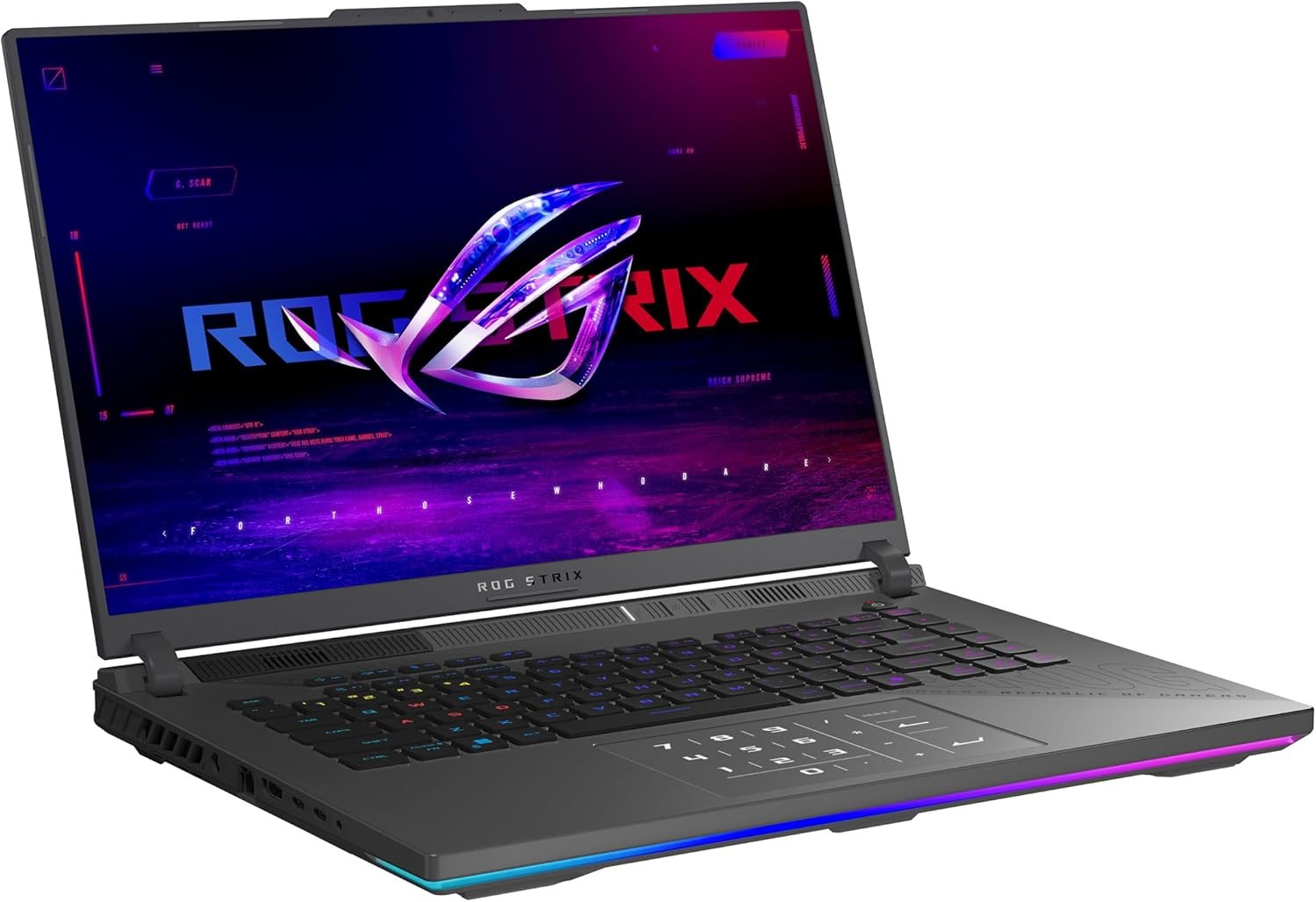 ASUS ROG Strix G16 (2025) Gaming Laptop, 16” ROG Nebula 16:10 2.5K 240Hz/3ms, NVIDIA® GeForce RTX™ 5070 Ti, AMD Ryzen™ 9 9955HX3D Processor, 32GB DDR5-5600, 1TB PCIe Gen 4 SSD, Wi-Fi 6E, Win 11 Home