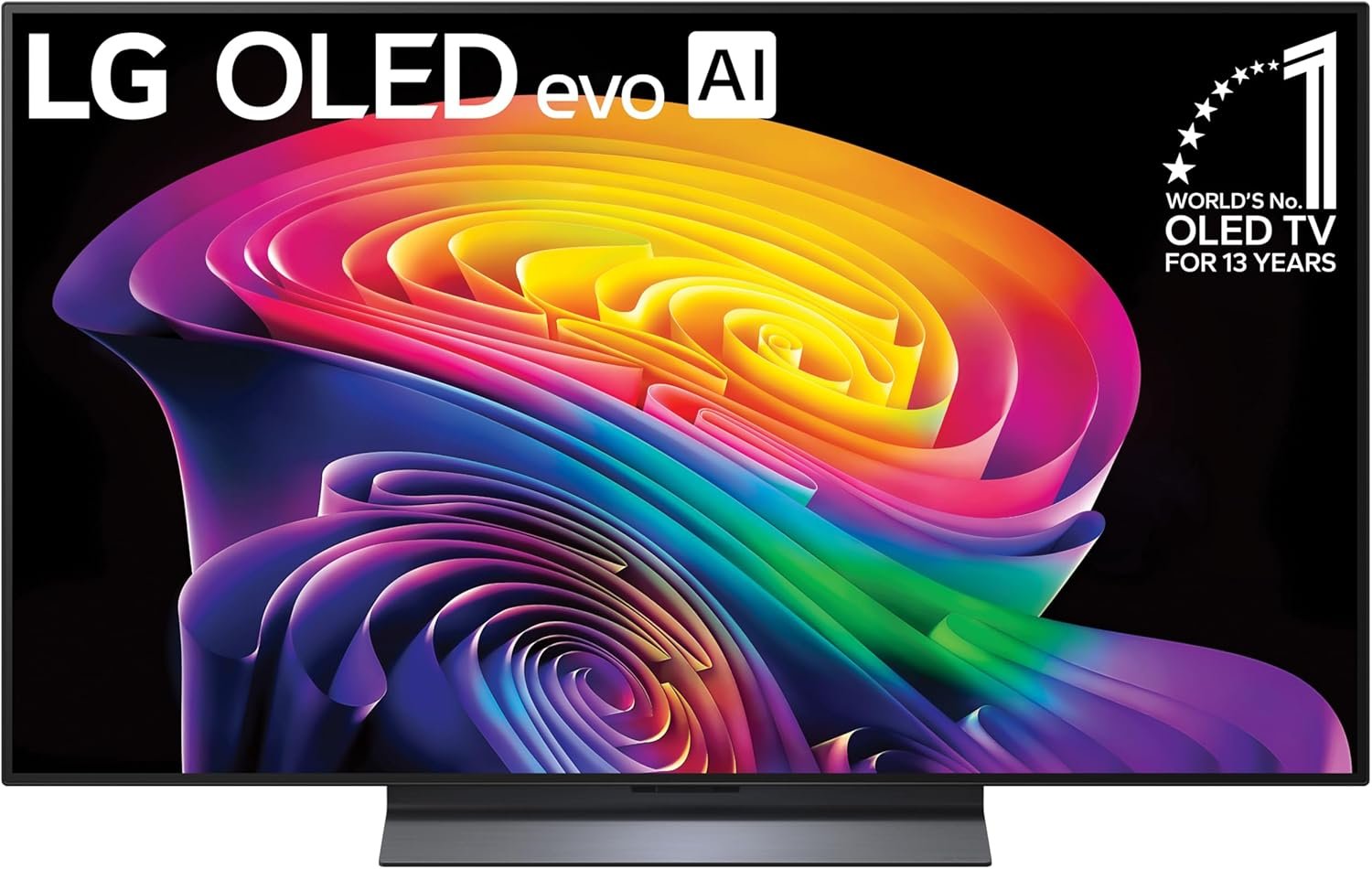 LG 48-Inch Class OLED evo AI 4K C6 Series Smart TV w/Dolby Atmos, Dolby Vision, HDR10, AI Super Upscaling 4K, Filmmaker Mode, Wow Orchestra, Compatible with Alexa (OLED48C6PUA, 2026)