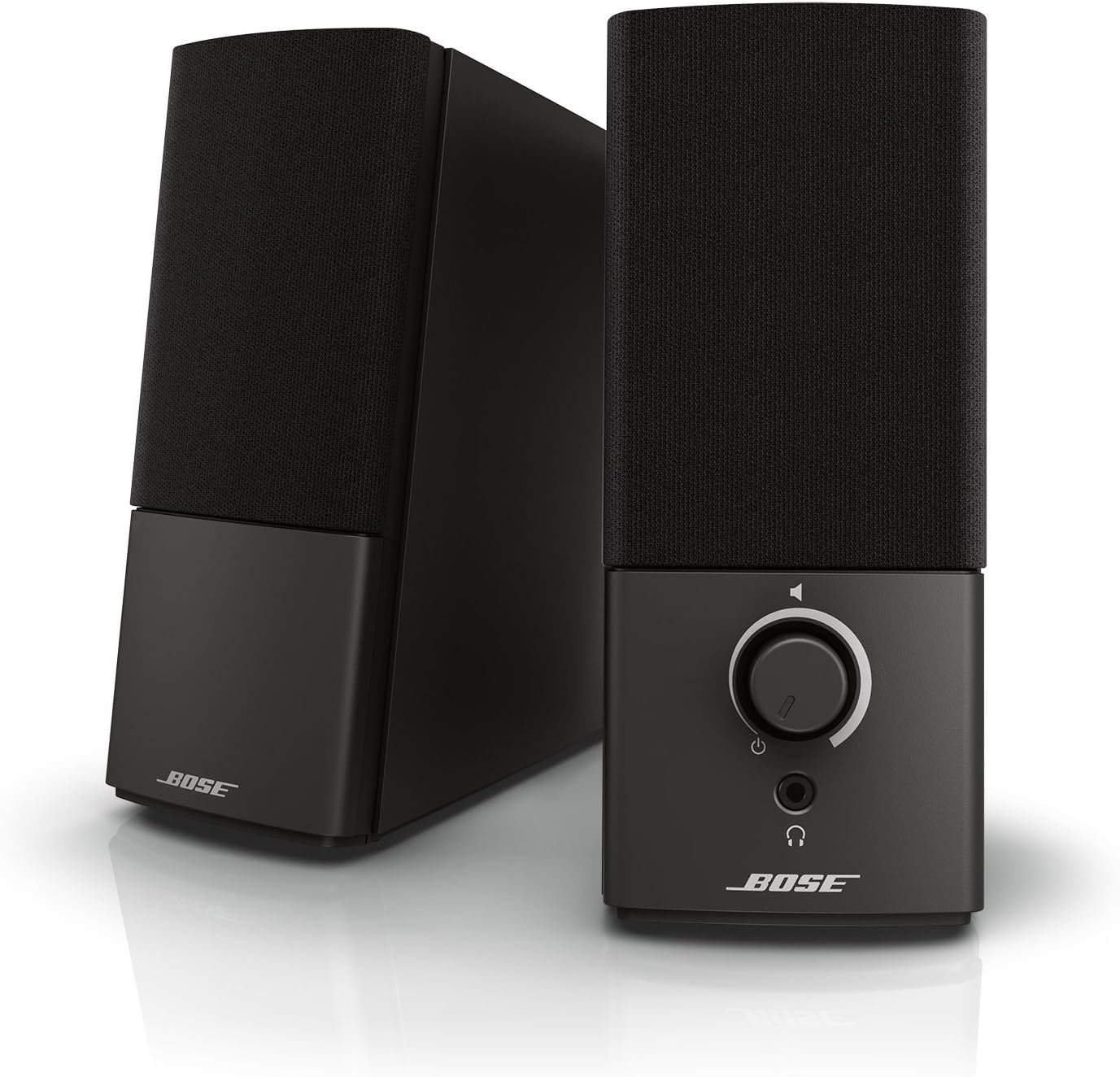 Bose Companion 2 Series III Multimedia Speakers – for PC (with 3.5mm AUX & PC Input) Black