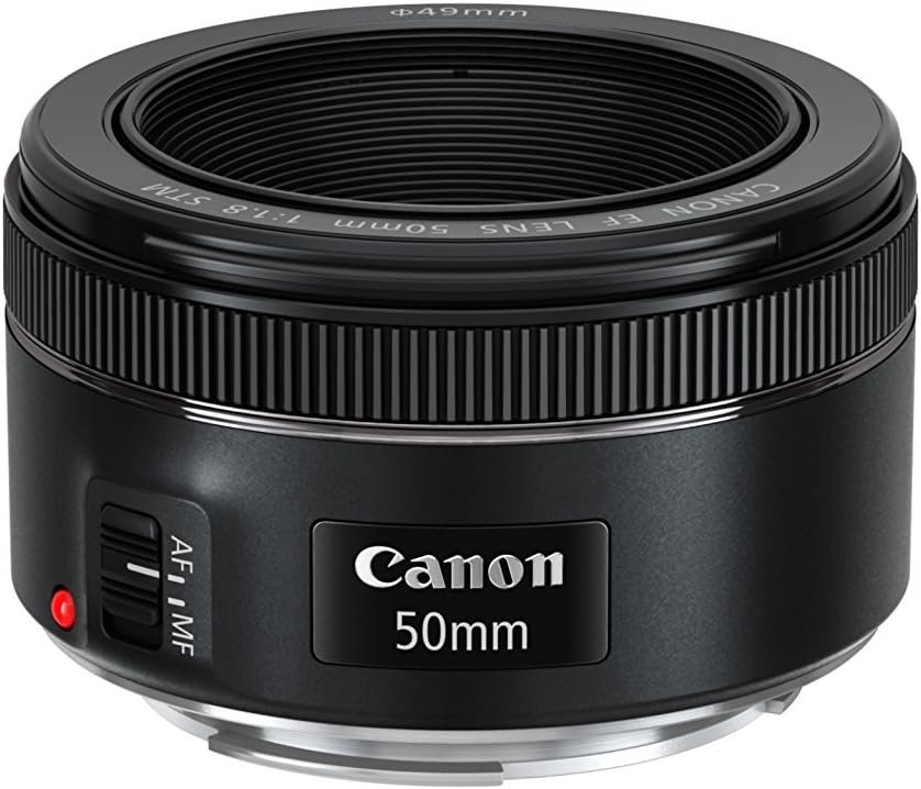 Canon EF 50mm f/1.8 STM Lens (Renewed)