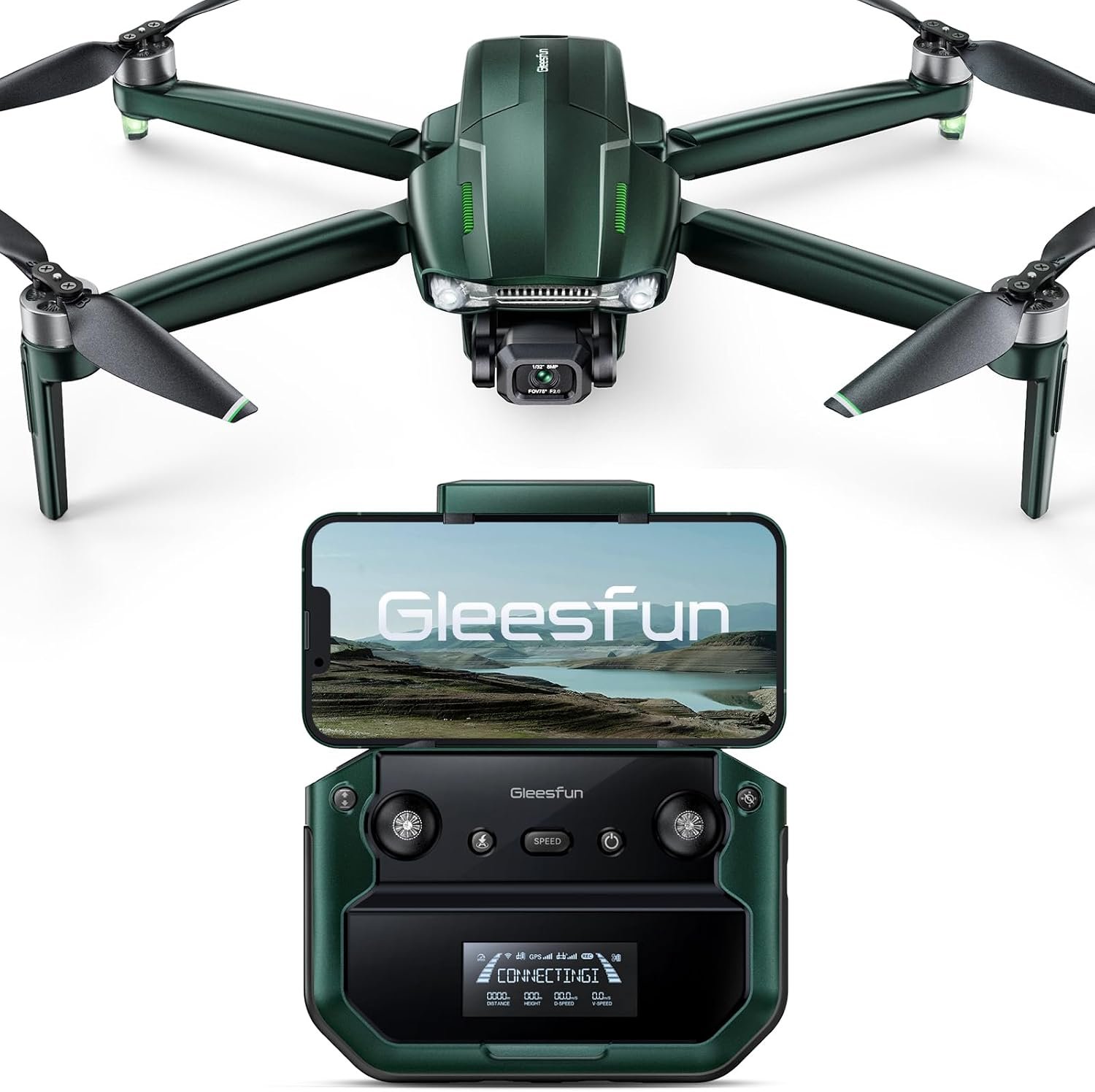 G11PRO 6K Drone with Camera for Adults, 4K/30fps Video | 3-Axis Brushless Gimbal, 70mins Flight Time with 2 Batteries, 10000ft Long Range,Auto Return, FAA compliance