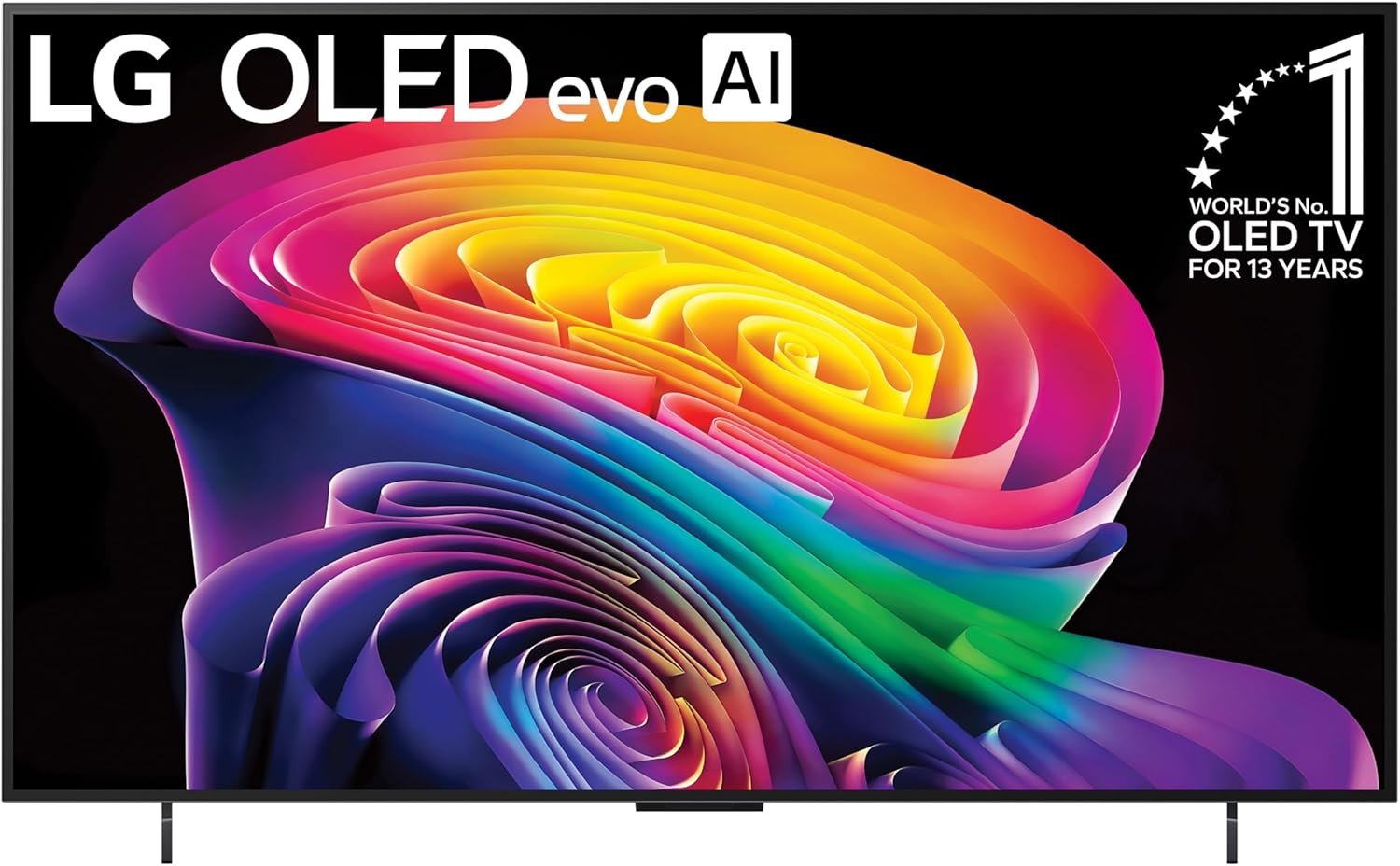 LG 42-Inch Class OLED evo AI 4K C6 Series Smart TV w/Dolby Atmos, Dolby Vision, HDR10, AI Super Upscaling 4K, Filmmaker Mode, Wow Orchestra, Compatible with Alexa (OLED42C6PUA, 2026)