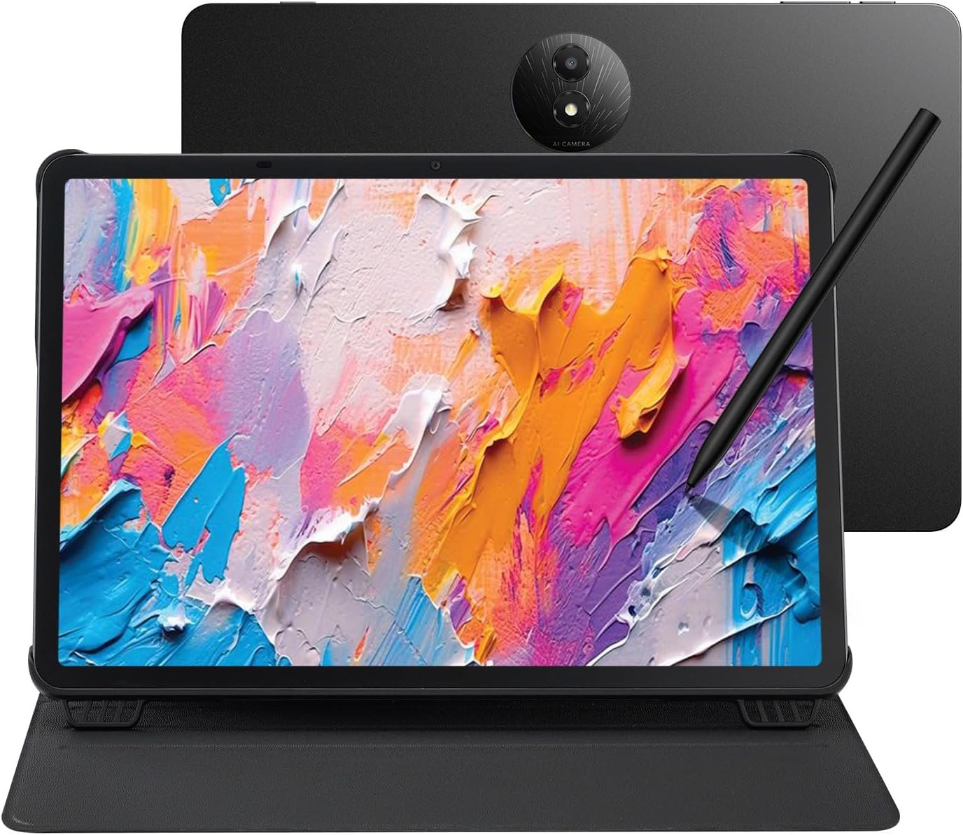 TCL NXTPAPER 11 Plus Android Tablet, 11.5″ 120Hz 2.2K Drawing Pad & Digital Notebook, 4096-Level Stylus & Flip Case Included, NXTPAPER 4.0 Display, AI Tools, 8+8GB RAM, 256GB Storage, 8000mAh Battery