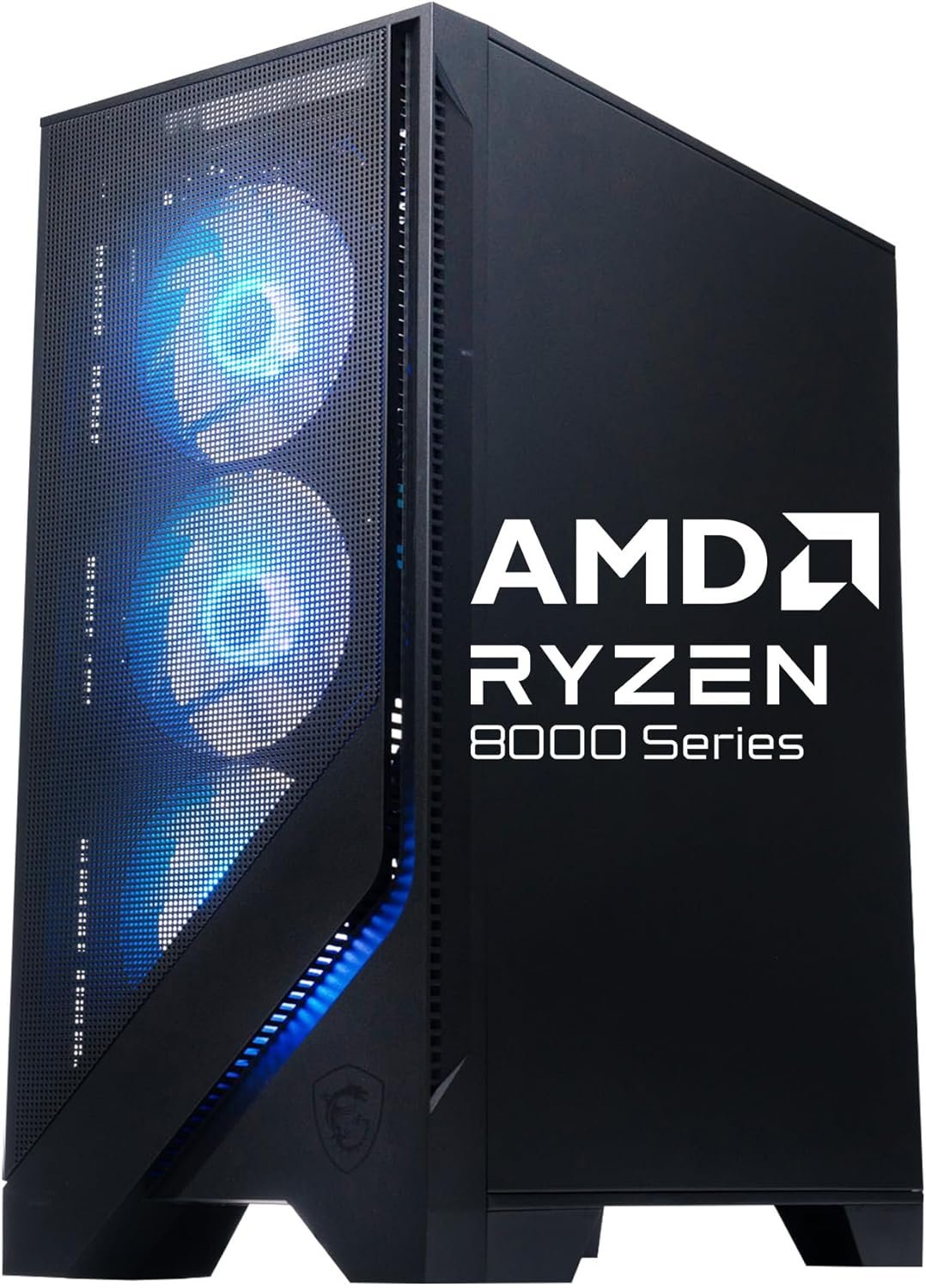 msi Codex Z2 Gaming Desktop: AMD Ryzen R7-8700F, NVIDIA GeForce RTX 5060Ti, 16GB DDR5, 1TB M.2 NVMe SSD, USB Type-C, VR-Ready, Windows 11 Home: A8NVM-671US