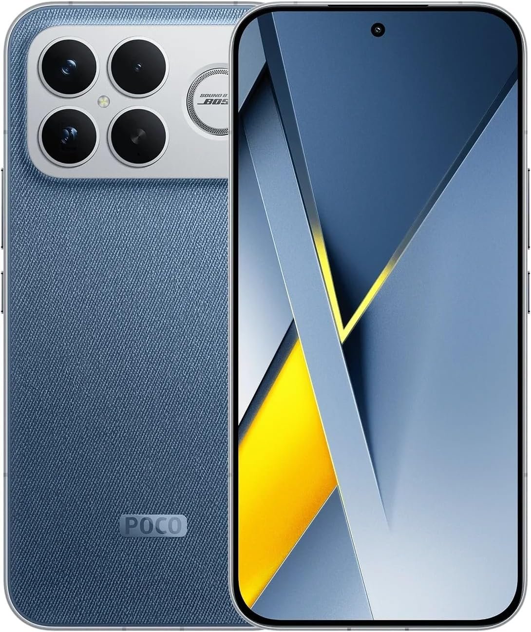 XIAOMI Poco F8 Ultra 5G Ai (Compatible with Tmobile Mint Tello & Global) (256GB + 12GB) Ai 2K 6.9″ Bose Sound 50MP Gamers Phone NFC Dual sim Unlocked Model 25102PCBEG (Denim Blue) | 25102PCBEG, 6.9″ 2K Display, 50MP Camera, Bose Sound, NFC Dual SIM