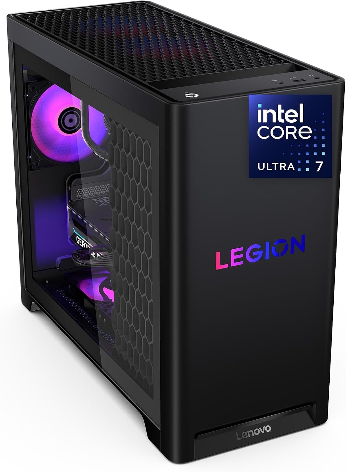 Lenovo Legion Tower 5i – AI-Powered Gaming PC – Intel® Core Ultra 7 265F Processor – NVIDIA® GeForce RTX™ 5070 Ti Graphics – 32 GB Memory – 1 TB Storage – 3 Months of PC GamePass