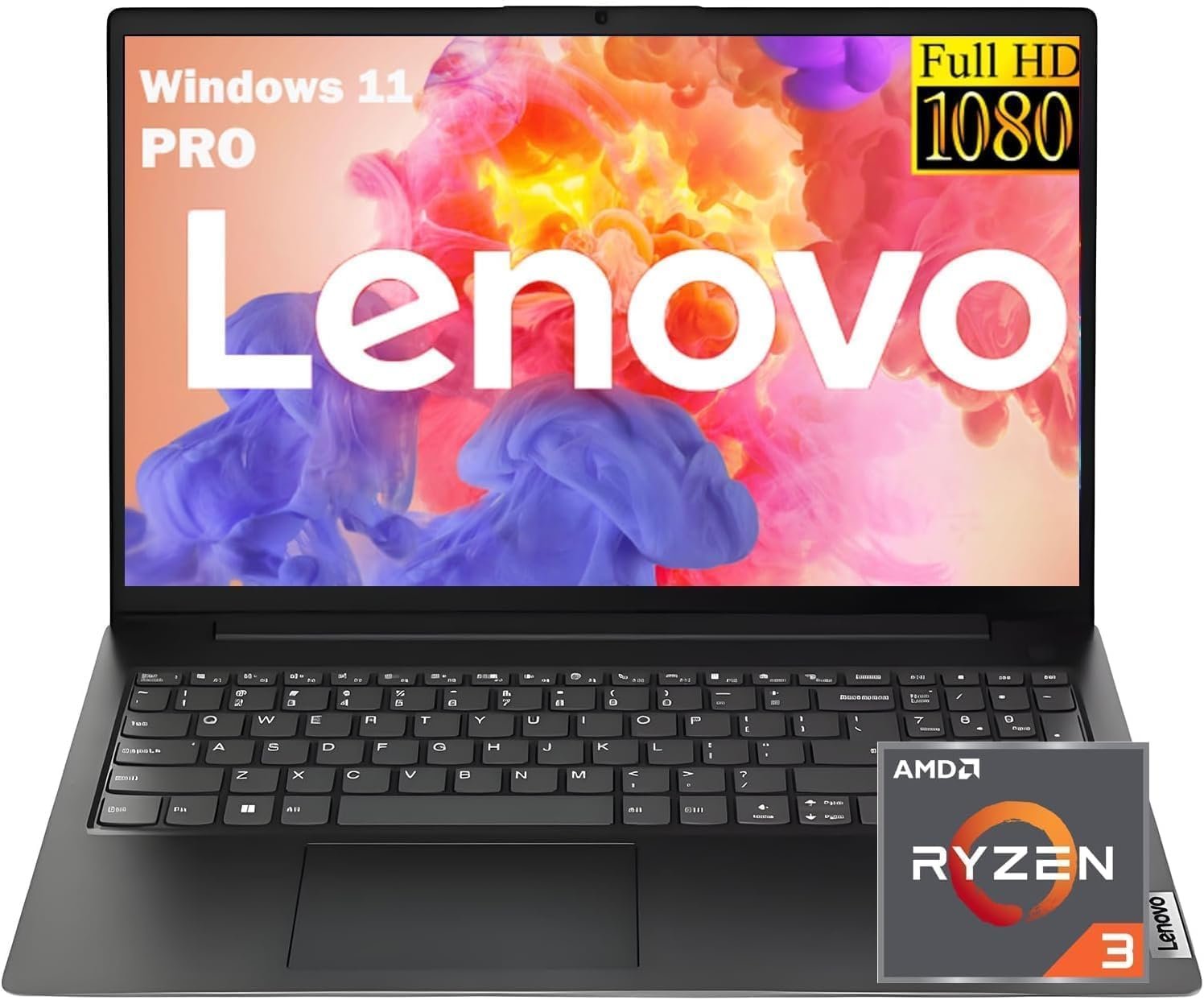 Lenovo 2026 New V15 Laptop for Student & Business, Powerful AMD Ryzen 3 7320U (Beat i7-1065G7), 15.6 inch FHD, 16GB RAM, 512GB SSD, Ethernet Port RJ-45, Windows 11 Pro, Long Battery Life
