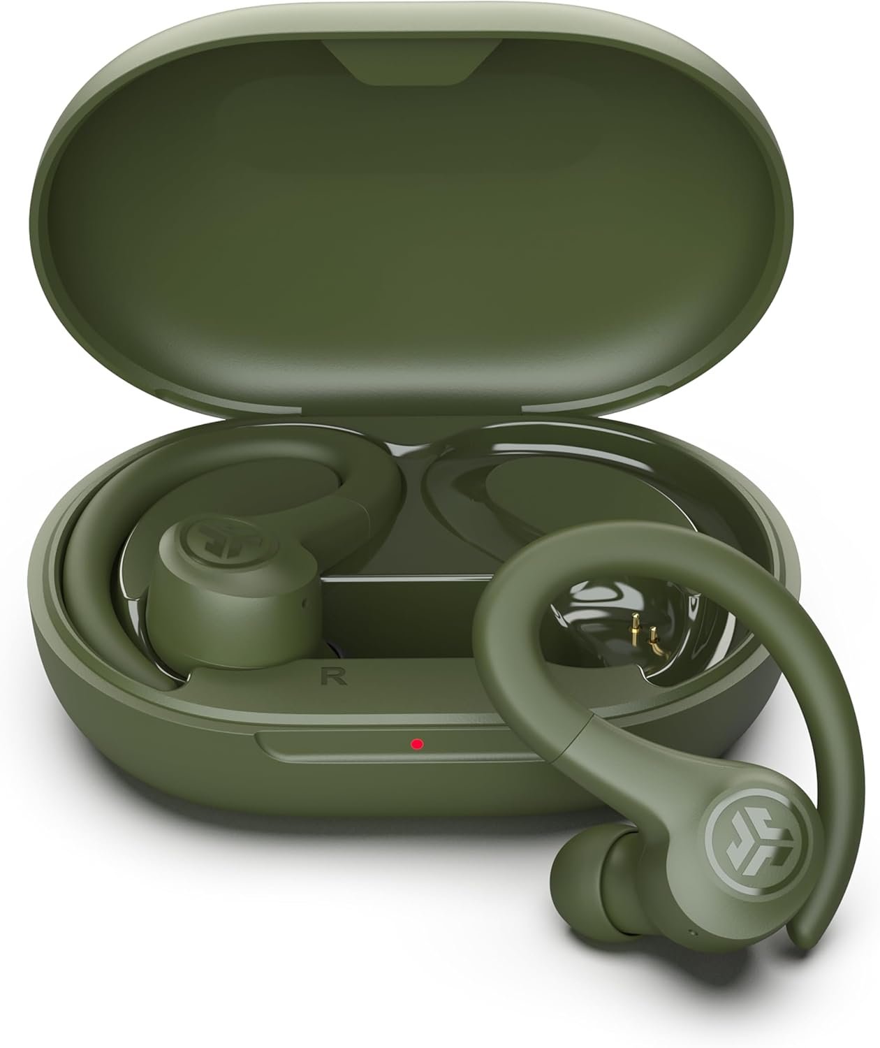 JLab, Go Sport+, True Wireless Workout Earbuds, Bluetooth Sport Earbuds, Clear Calling, Green