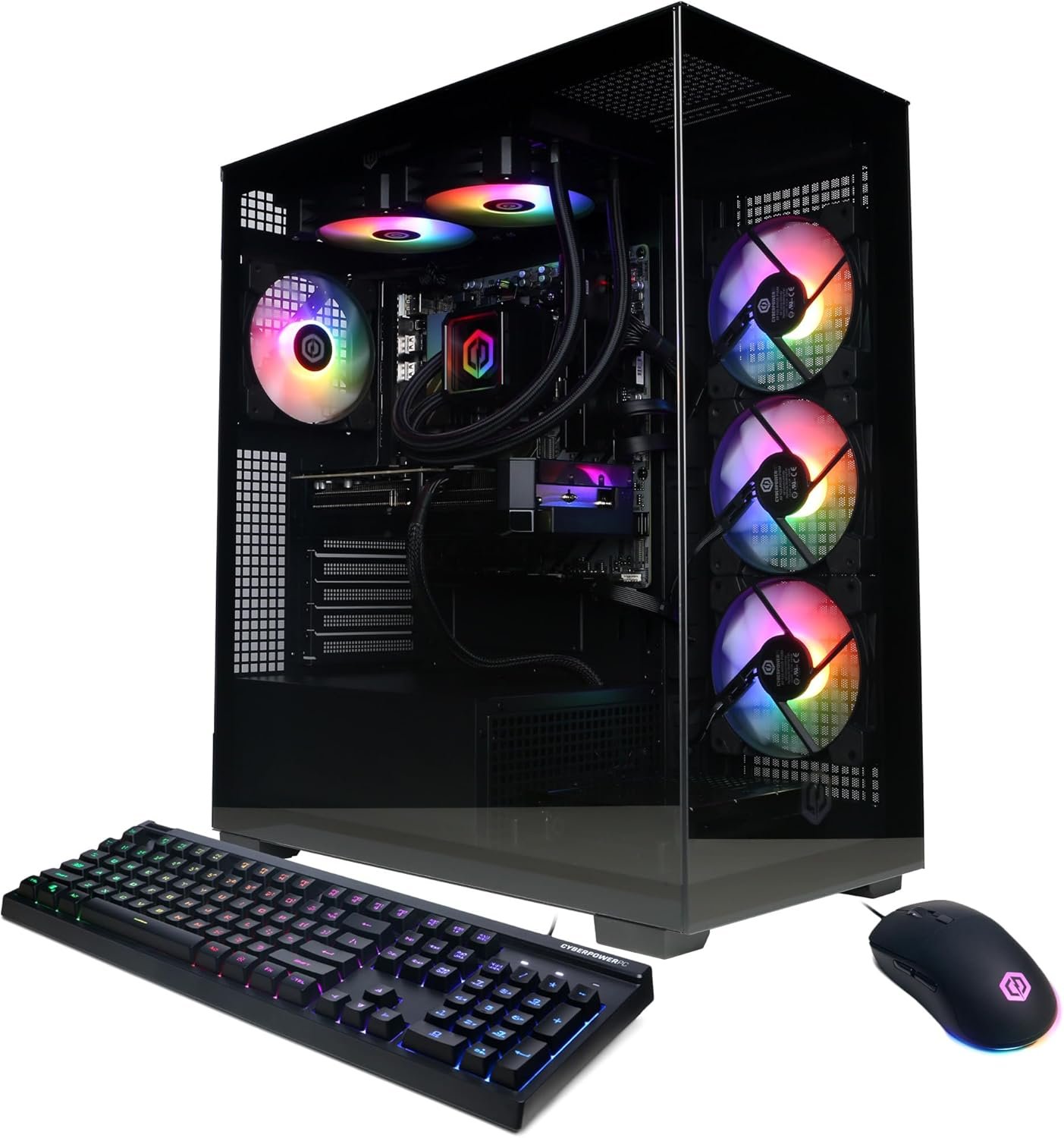 CyberPowerPC Gaming PC, AMD Ryzen 9 9900X, GeForce RTX 5070 12GB | Gamer Xtreme, 32GB DDR5, 1TB PCIe 4.0 SSD, WiFi Ready & Windows 11 Home (GXiVR8080A41)