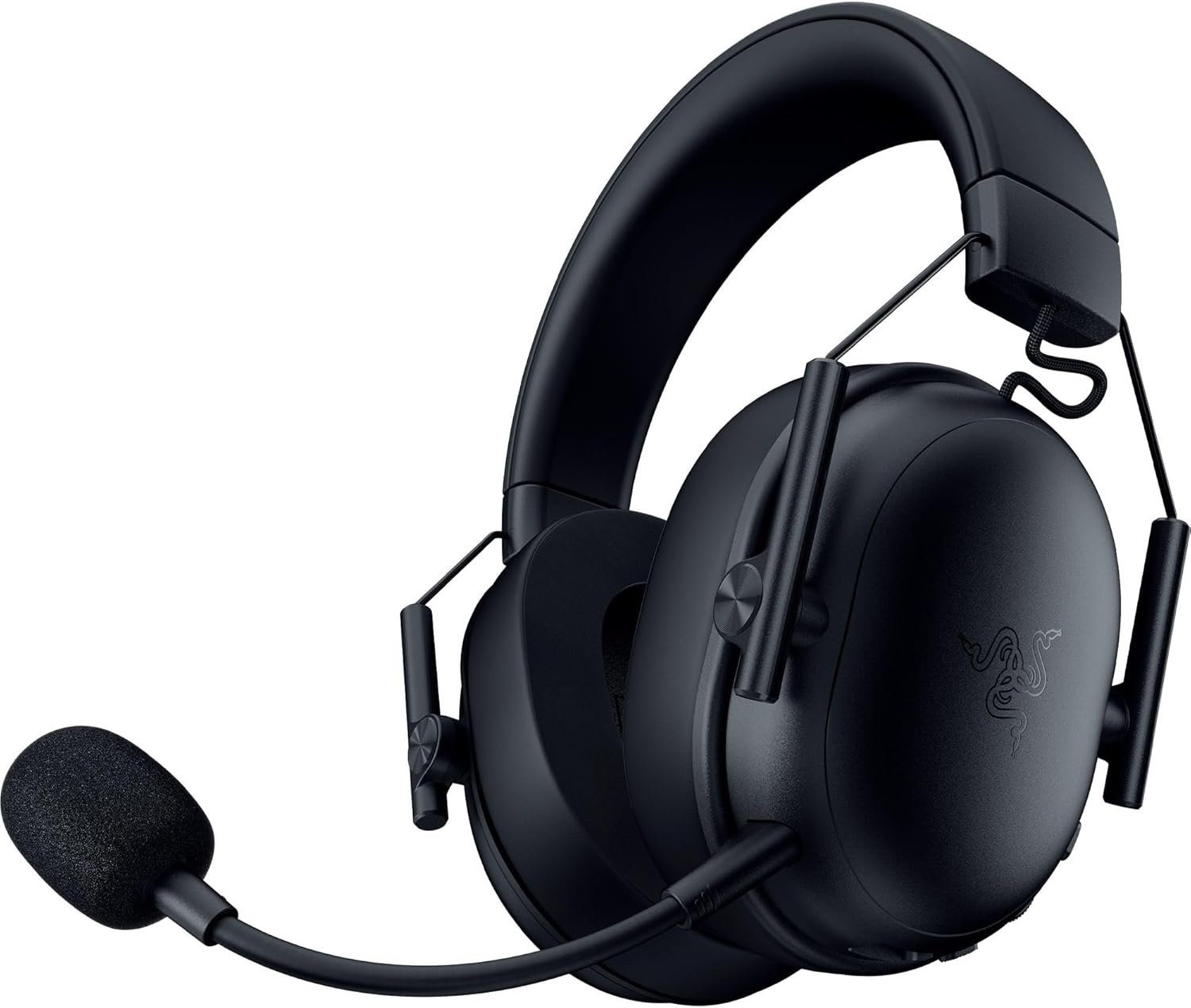 Razer BlackShark V3 X HyperSpeed Wireless Gaming Headset for PC: 50mm Drivers – Cardioid Mic – 2.4 GHz, Bluetooth, USB – Works with Mac, PS5, Nintendo Switch, Smartphone – 70 Hr Battery – Black