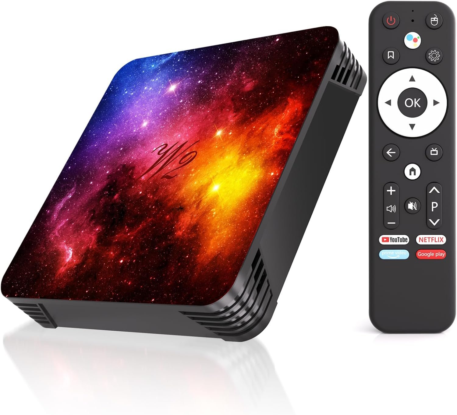 Android TV Box 14.0 4GB+64GB Media Streaming Device, 8K Video Support, Fast Dual WiFi, BT 5.0 Wireless Connectivity, HDMI Compatible, USB 2.0/3.0 for Smooth Home Entertainment