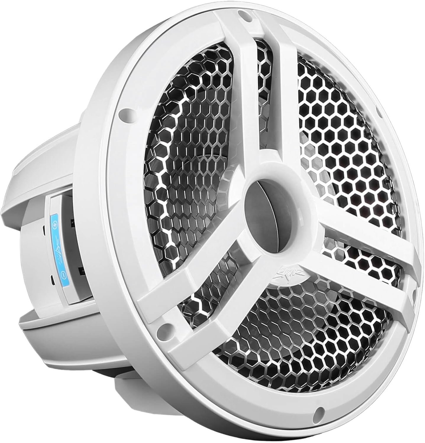 Skar Audio SKM10WD2 10″ 1000W Max Power Dual 2 Ohm Marine Subwoofer (White)