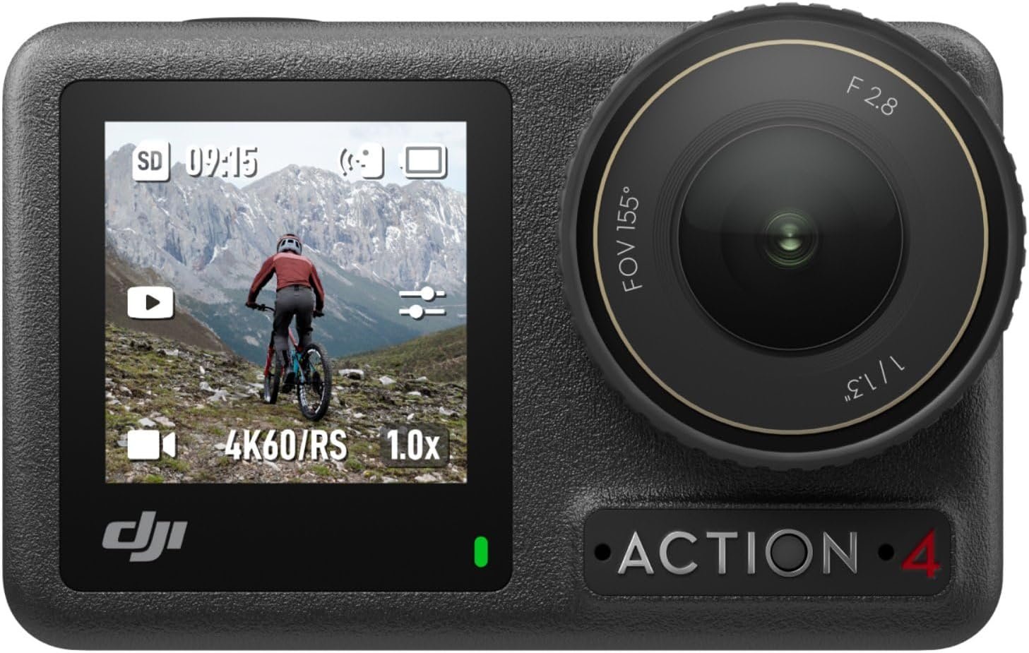 DJI Osmo Action 4 Standard Combo, Waterproof Action Camera with 1/1.3″ Sensor, 4K/120fps Video, Stunning Low-Light Imaging, 10-bit & D-Log M Color Performance, Long-Lasting 160 Mins, Vlogging Camera