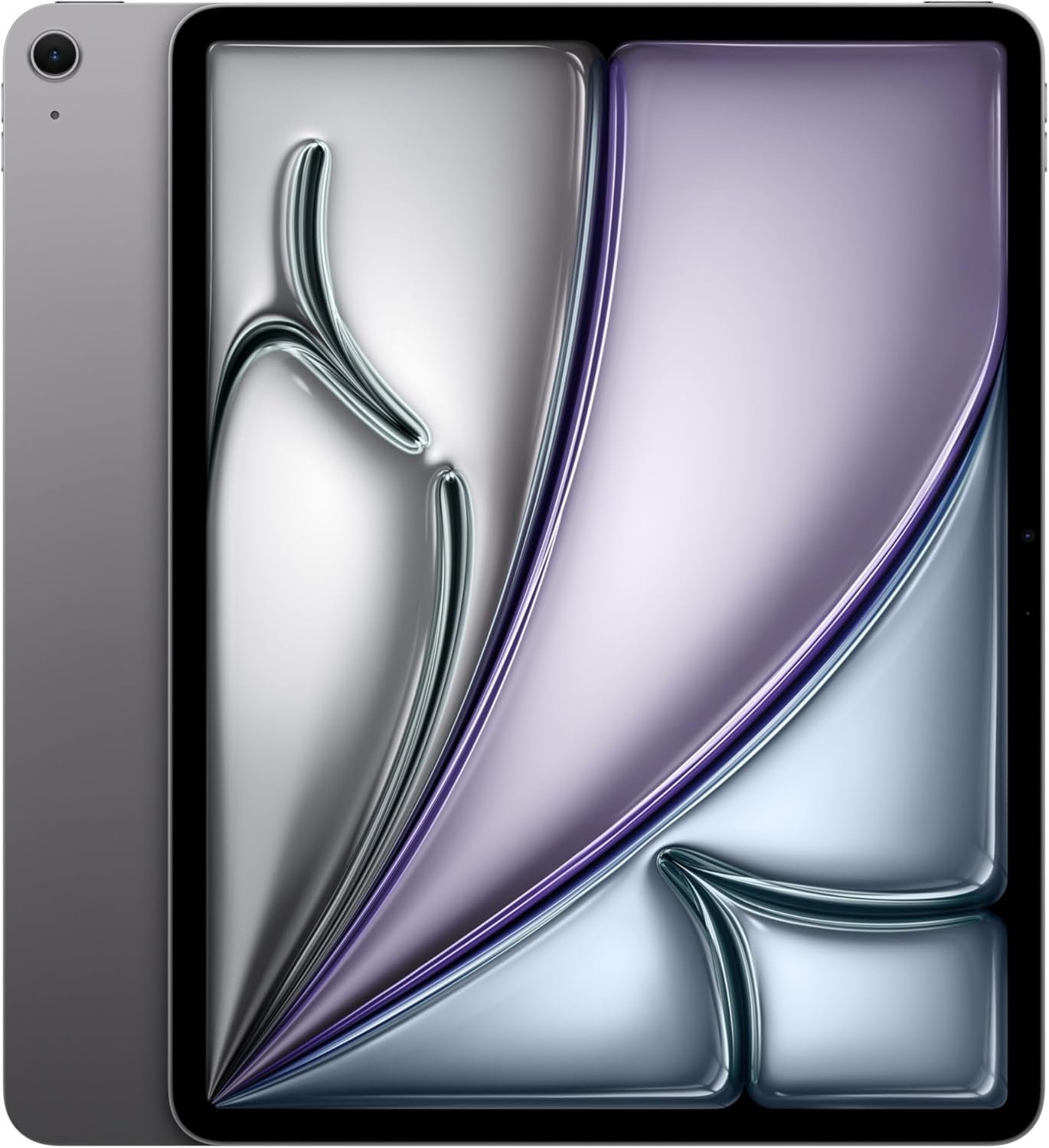 Apple iPad Air 13-inch (M4): Liquid Retina Display, 1TB, 12MP Front/Back Camera, Wi-Fi 7 with Apple N1, Touch ID, All-Day Battery Life — Space Gray