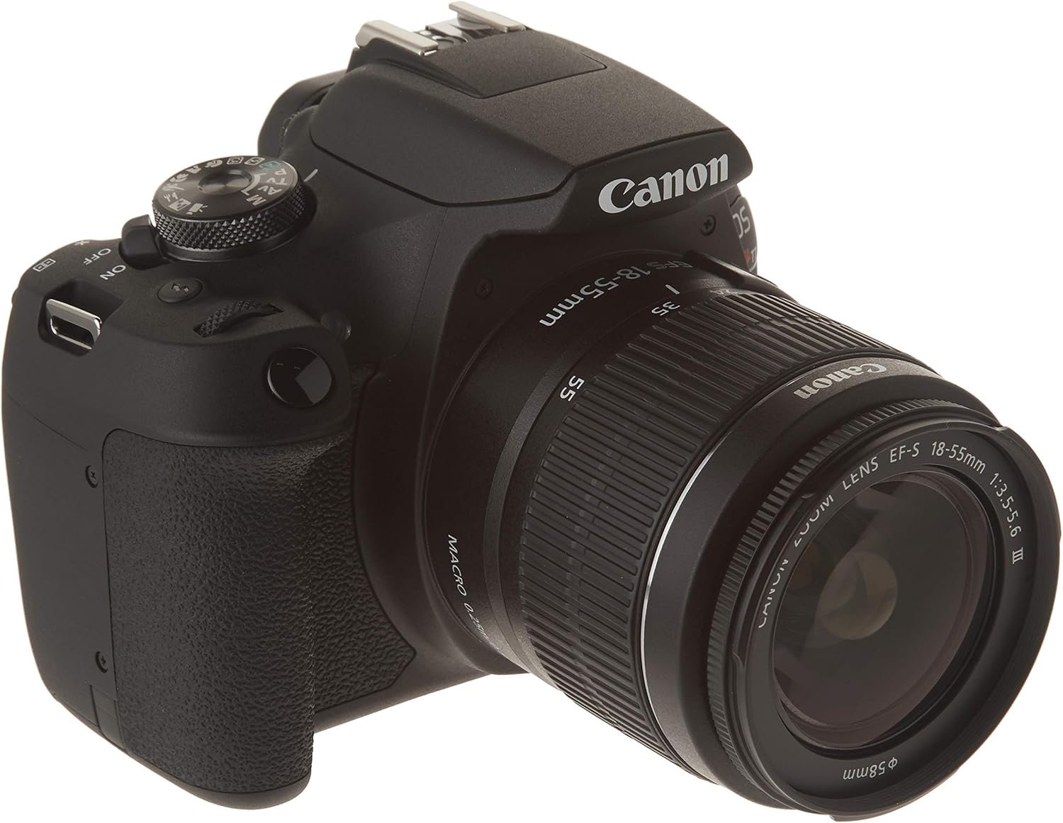 Canon EOS Rebel T7 18-55mm DC III Kit with Full HD Video Wi-Fi and NFC Kit