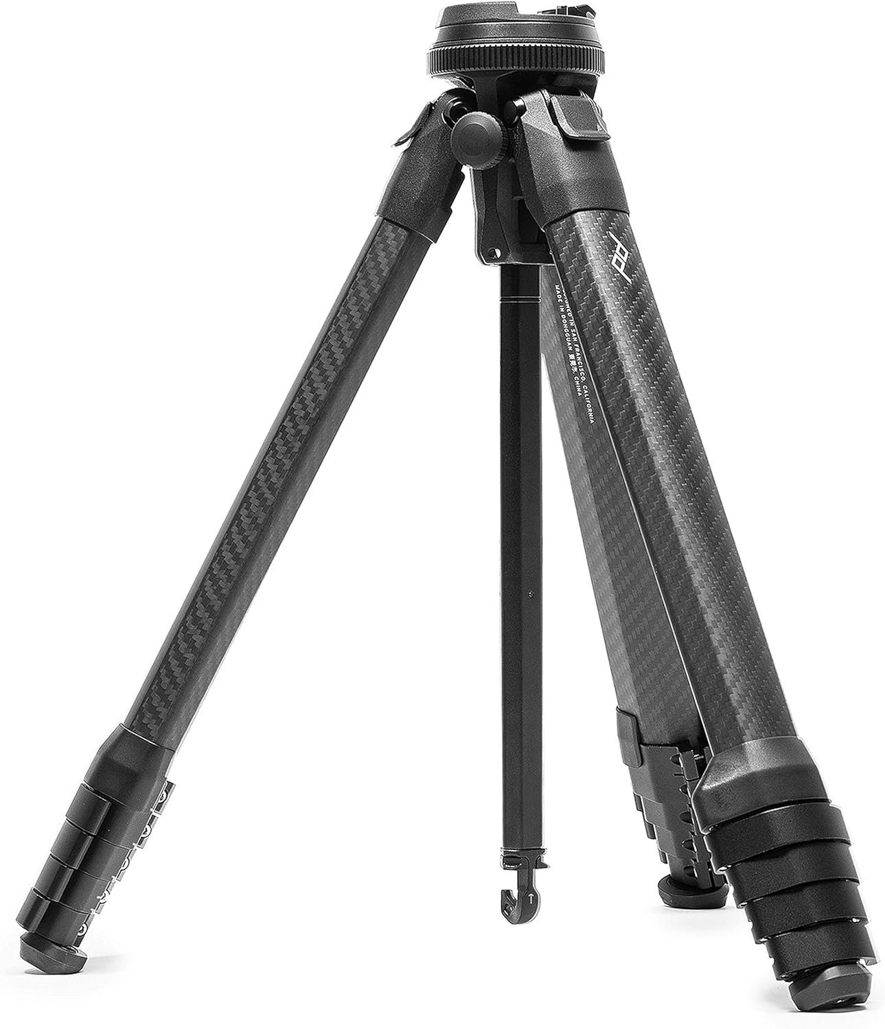 Peak Design Travel Tripod, Carbon Fiber, Compact Design, Quick Setup and Takedown, Pro-Level Stability, Ergonomic Ball Head, Compact and Portable Travel Tripod for Camera and Phone, 20 lb Capacity