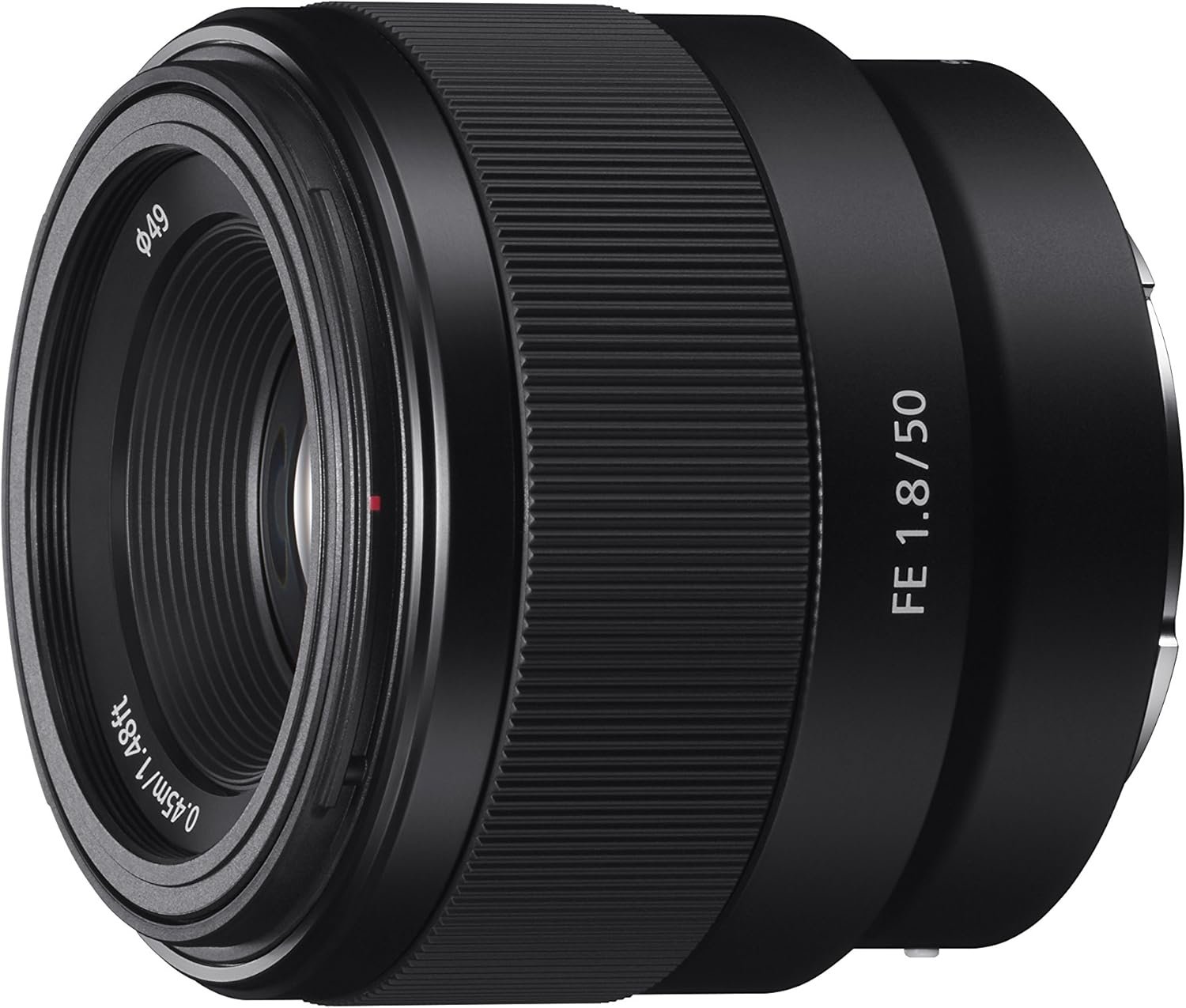 Sony – FE 50mm F1.8 Standard Lens (SEL50F18F/2), Black