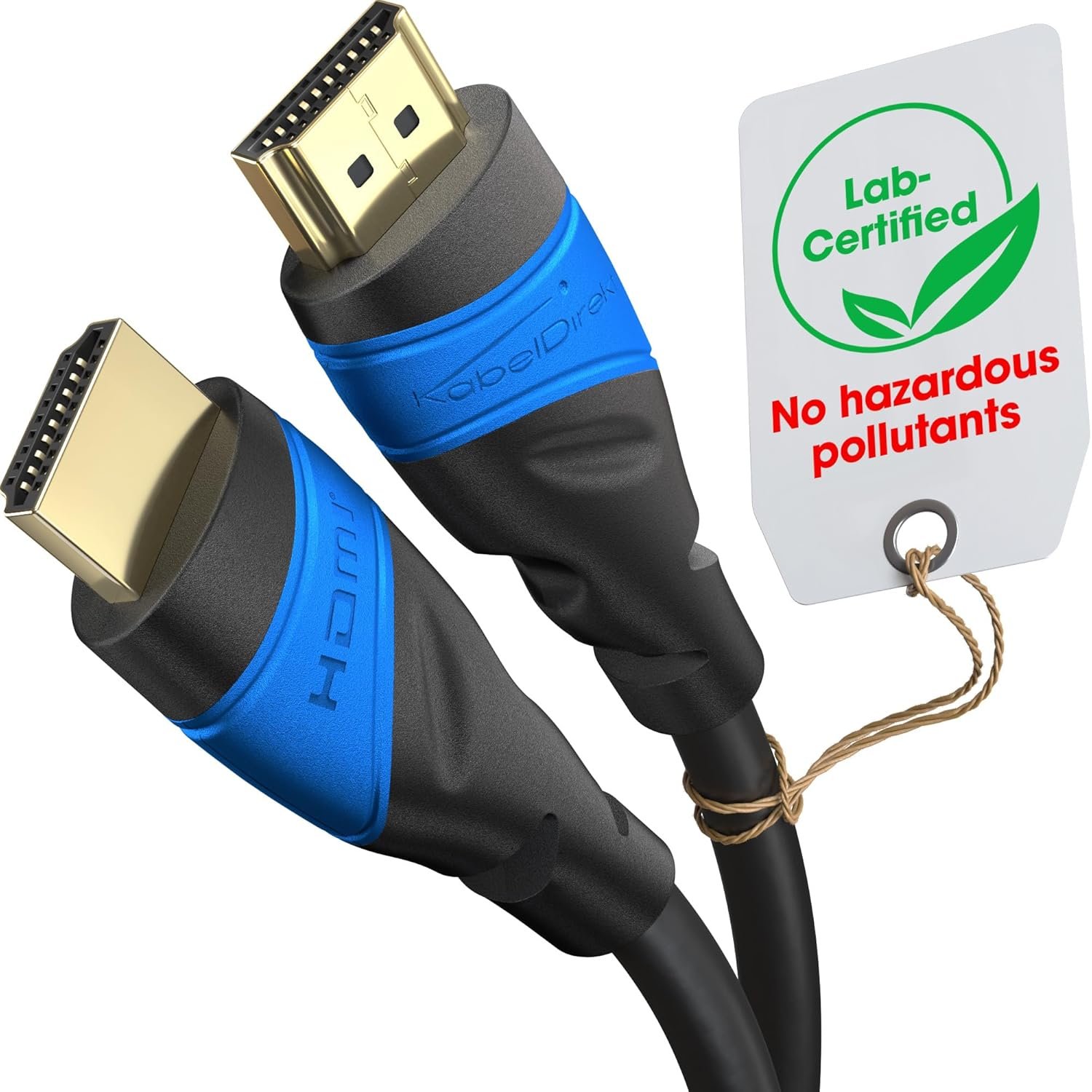 KabelDirekt – 8K / 4K HDMI Cable – 6ft & More HDMI Cables (0.5ft–75ft) – German-Engineered HDMI Cord – Supports 10K/8K@60Hz/4K@120Hz – HDMI Cable for Playstation3/4/5, HDTV, PC & Gaming Consoles