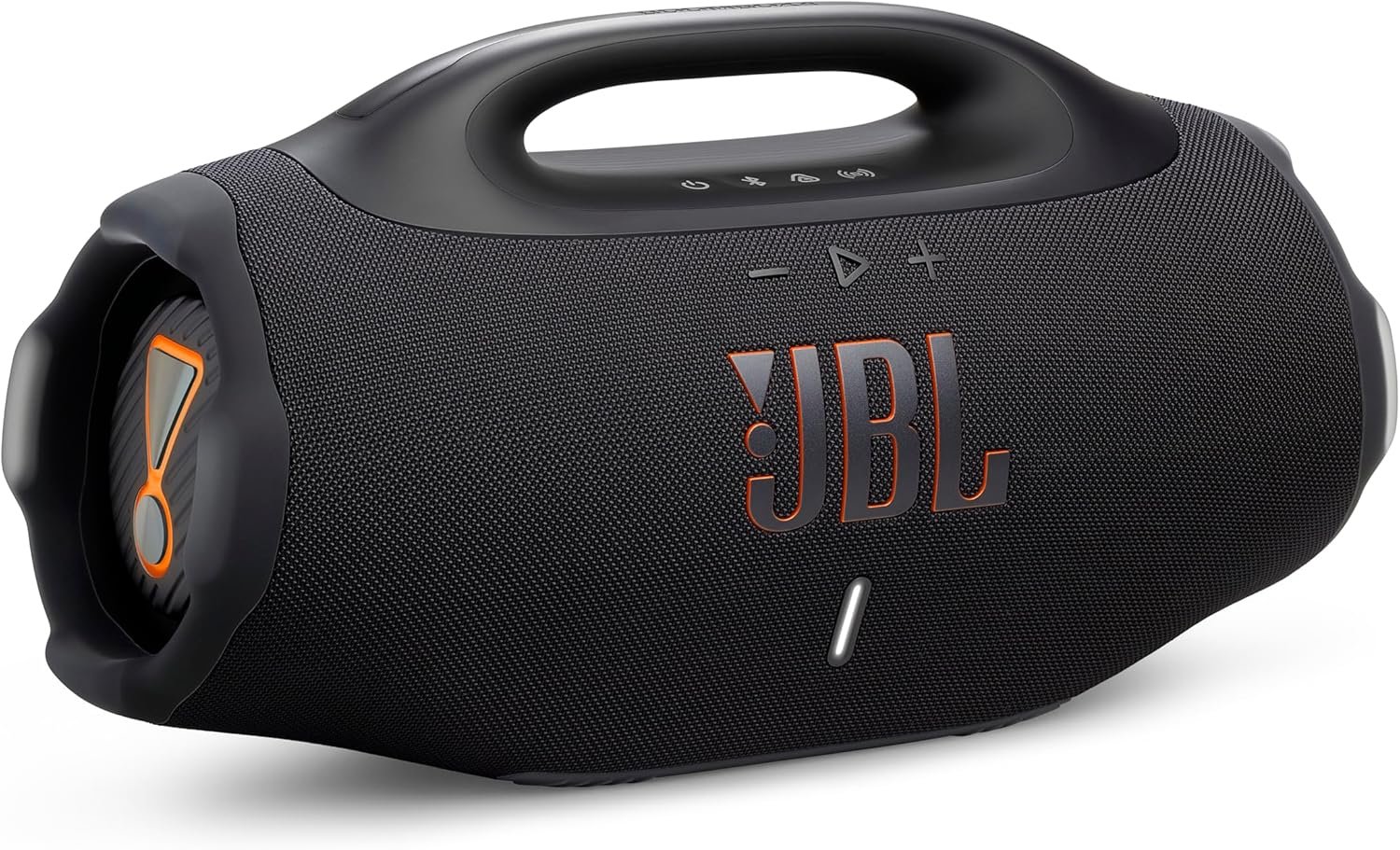 JBL Boombox 4 – Most Powerful Portable Waterproof Speaker with Massive Pro Sound, Up to 34 Hours of Playtime, & Multi-Speaker Connection by Auracast™ (Black)