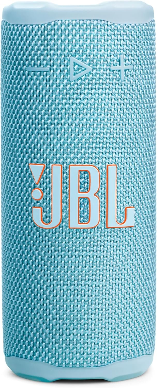 JBL Grip – Compact Bluetooth Speaker with Bold Pro Sound and Ambient Light, up to 14 Hours of Playtime, Water, Dust and Drop-Proof (IP68), & Multi-Speaker Connection with Auracast™ (Teal)