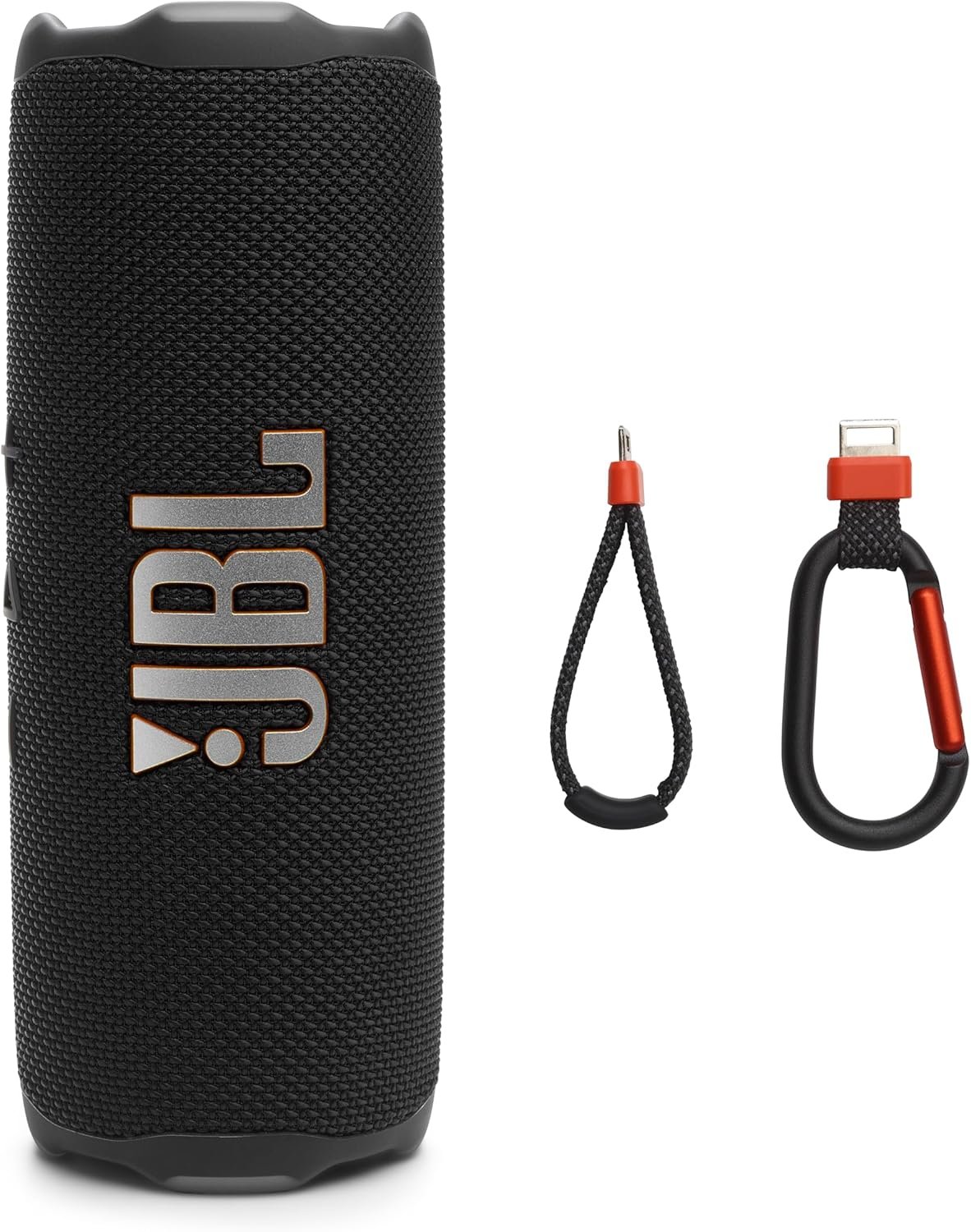 JBL Flip 7 – Portable Waterproof and Drop-Proof Speaker, Bold JBL Pro Sound with AI Boost, 16Hrs of Playtime, and PushLock System with Interchangeable Accessories (Black)