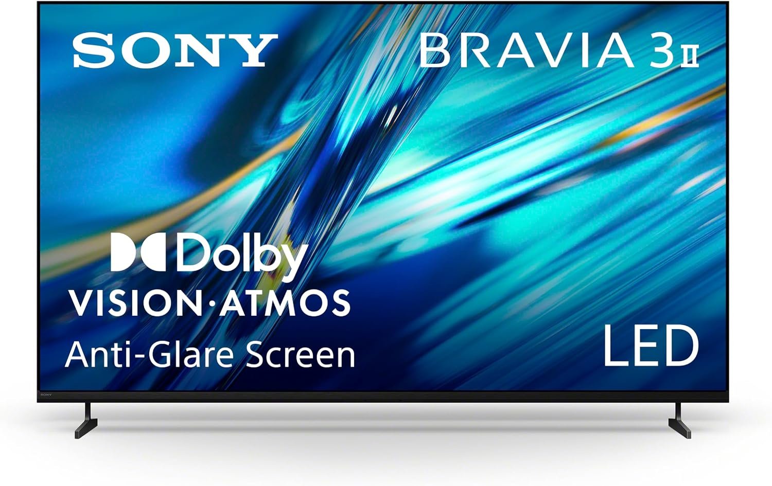 Sony 65 Inch BRAVIA 3 II LED 4K HDR Smart Google TV with Gemini K-65XR30M2 | Anti-Glare, XR Processor with AI Technology, Dolby Vision/Atmos, 120Hz Refresh Rate, 4K movie credits included, 4xHDMI 2.1