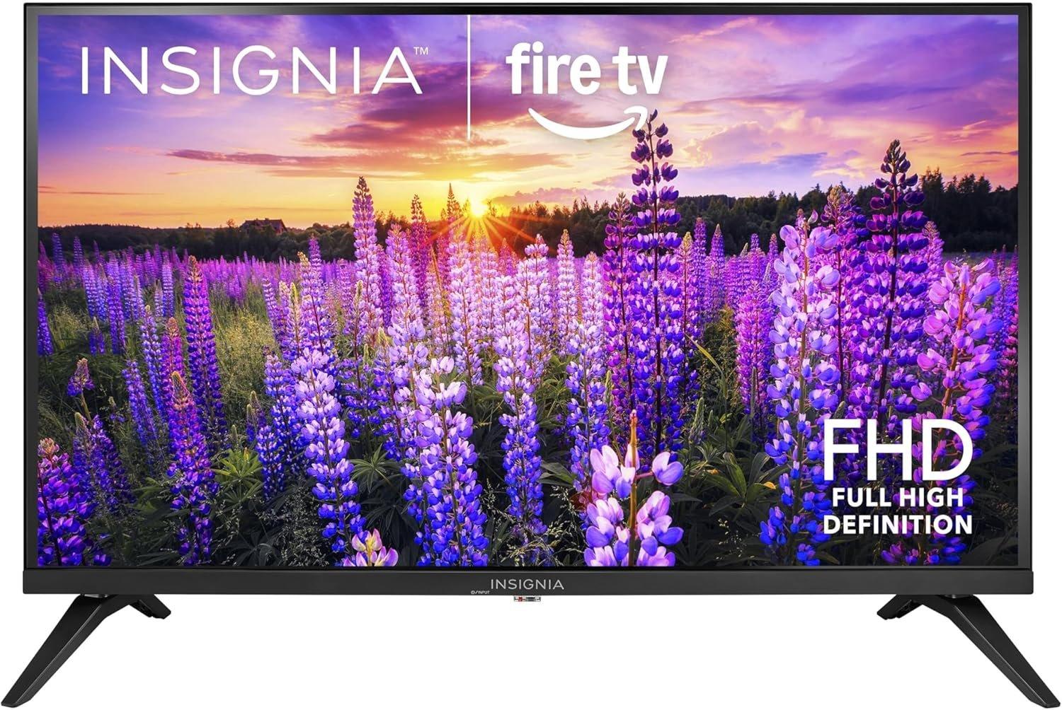 INSIGNIA 40″ Class F40 Series LED Full HD Smart Fire TV, Voice Remote with Alexa, Free & Live TV