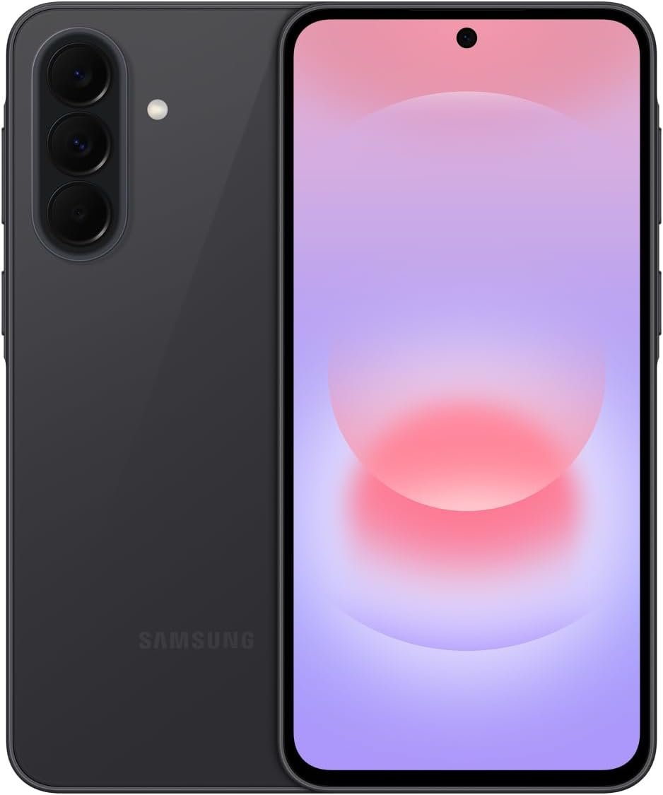 Samsung Galaxy A37 5G (2026), Unlocked Android Smartphone, 256GB, AMOLED Display, Triple Camera, IP68, Slim Phone, 5000mAh Battery, US Version, US 1 Yr Warranty, Awesome Charcoal