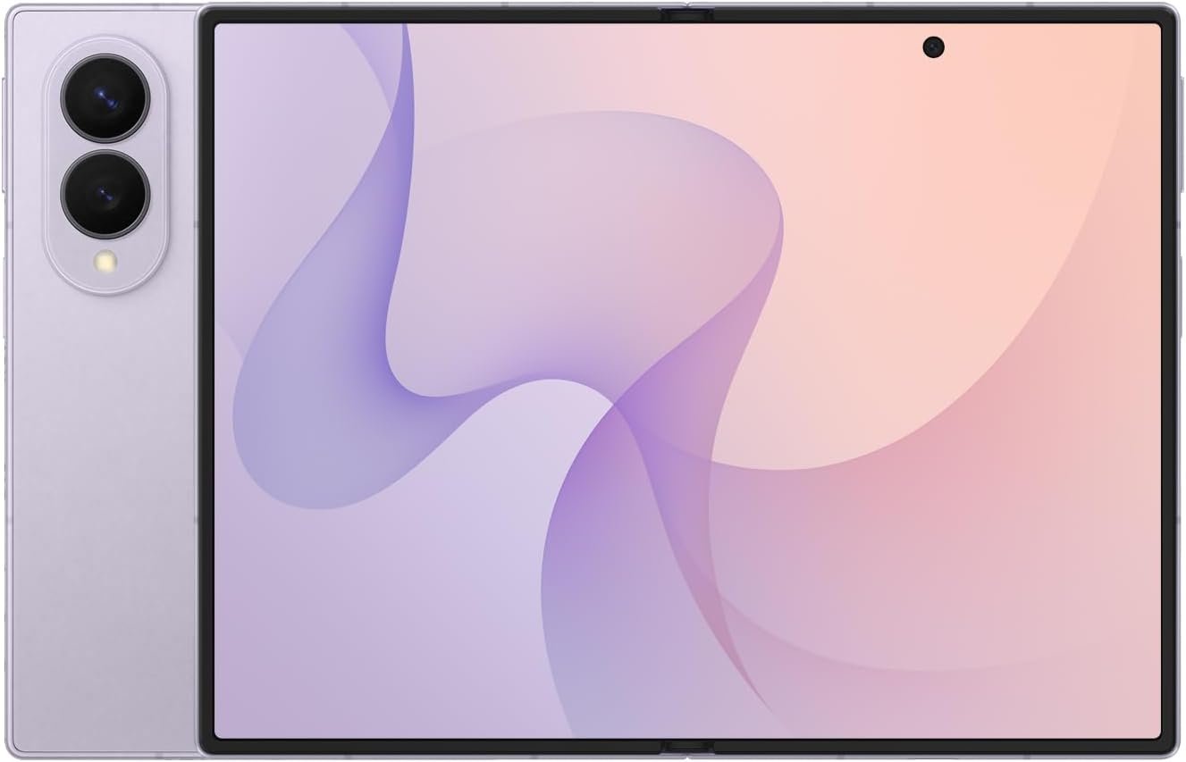 Samsung Galaxy Z Fold8 Unlocked Cell Phone + $350 Gift Card, 256GB Lavender