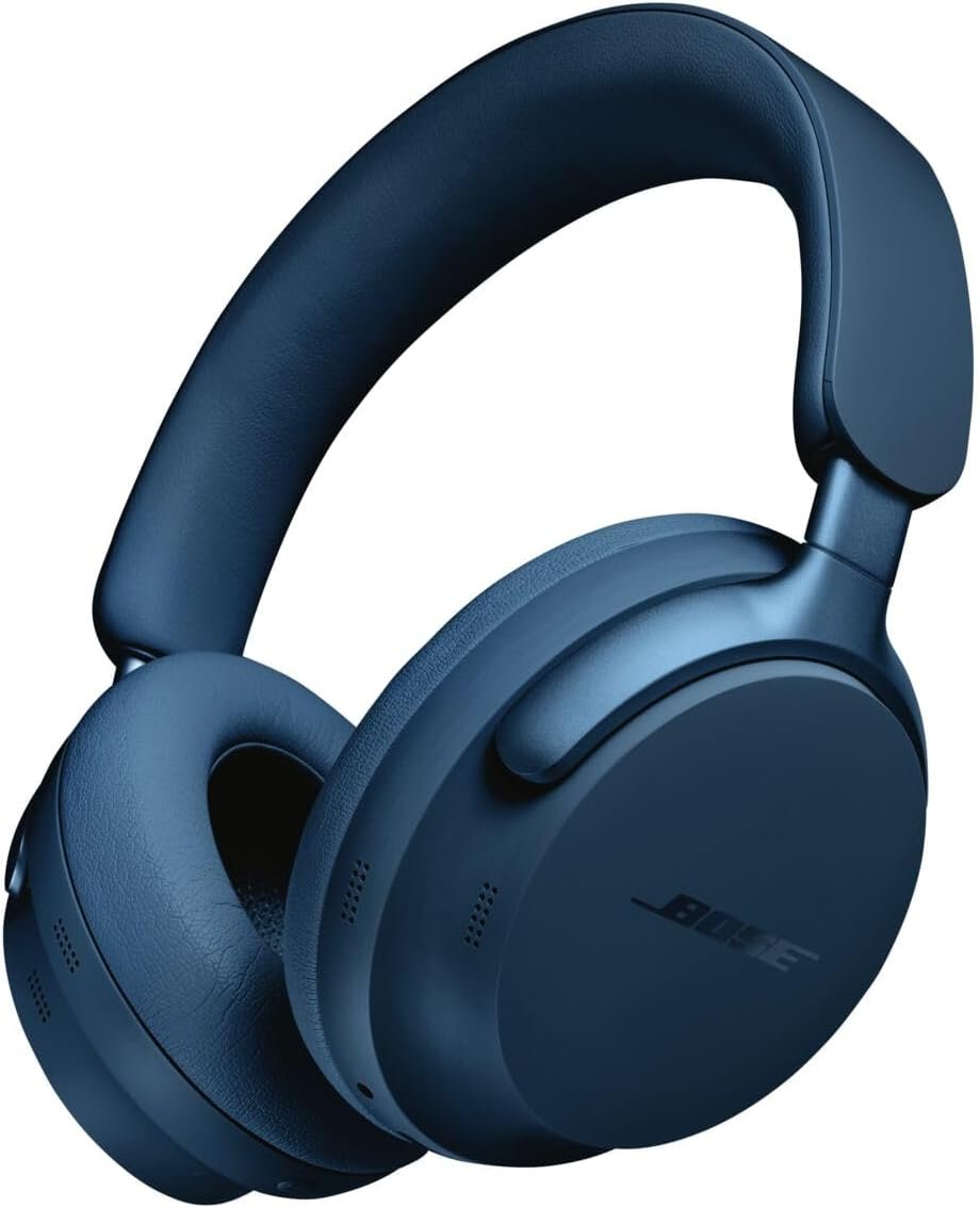 Bose (Certified Renewed) QuietComfort Ultra Headphones Gen 1, Lunar Blue
